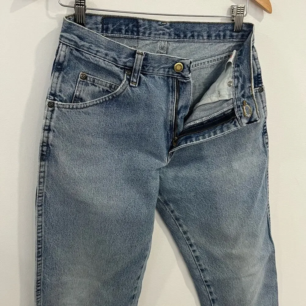 Wrangler Vintage 30x30 Light‎ Wash High Rise Jeans Regular Fit
